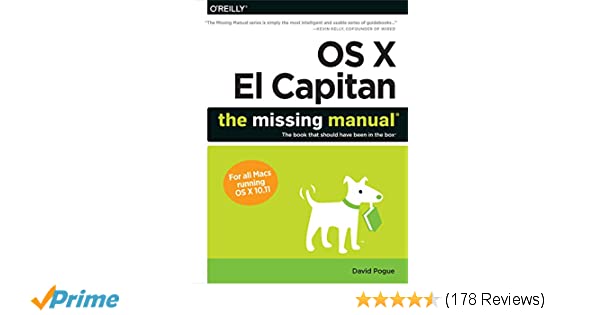 Mac Os X El Capitan The Missing Manual